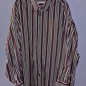 Burberry Multicolor Striped Men's Shirt